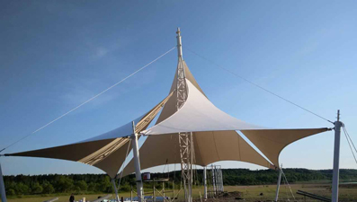 北京张拉膜的张拉力度:技术与艺术的完美融合