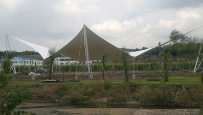 北京膜结构造型的钢膜比:探索结构美学与功能性的完美融合